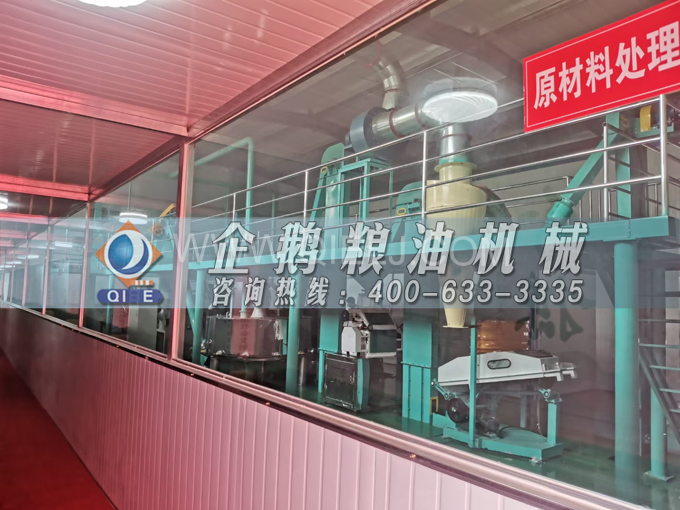 企鵝機械提供全套花生油提取設備，服務周到獲稱贊(圖3)